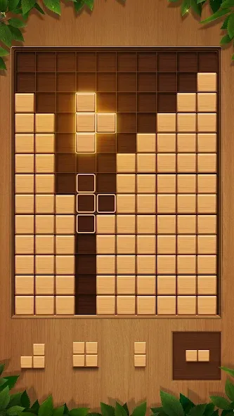 QBlock: Wood Block Puzzle Game — Взломанная версия (Без рекламы) — скриншот 3