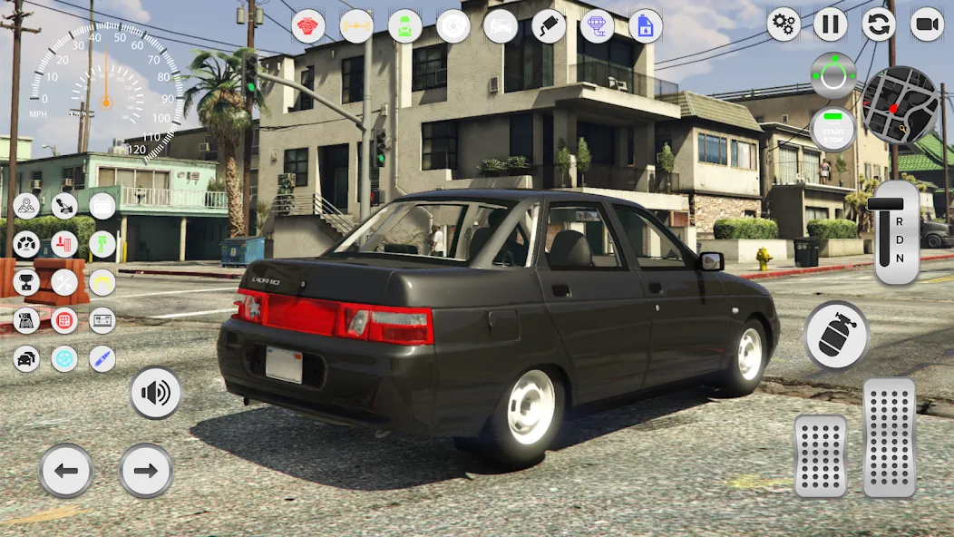 Скачать Lada 2110: Urban Simulator на телефон — Много денег — скриншот 3