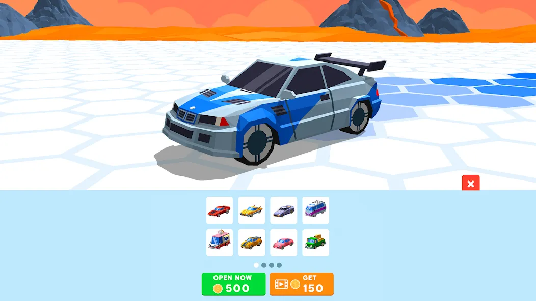 Cars Arena: Fast Race 3D (Мод Много денег) — скриншот 1 Cars Arena: Fast Race 3D (Мод Много денег) — скриншот 1