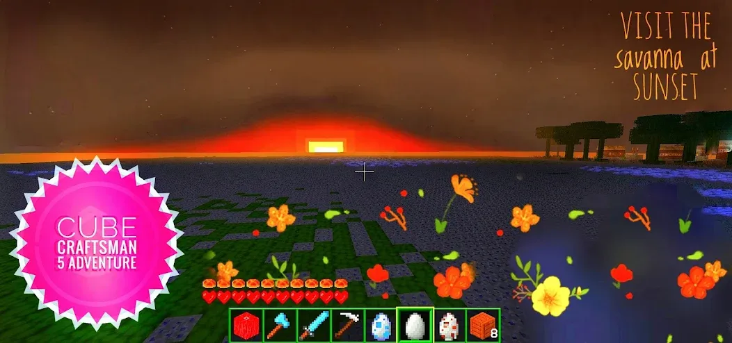 Cube Craftsman 5 Adventure MOD APK — Много денег — скриншот 2