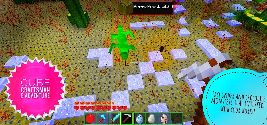 Cube Craftsman 5 Adventure MOD APK — Много денег — скриншот 4