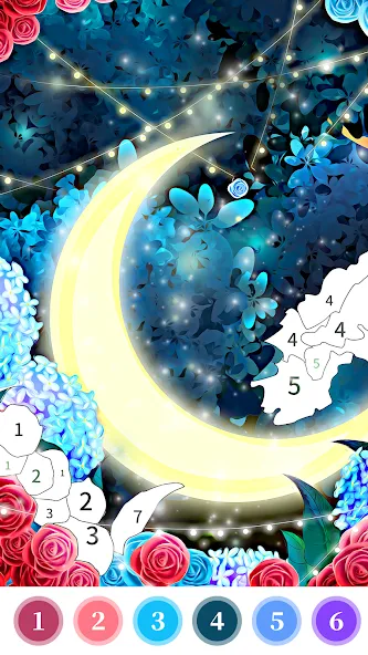 Скачать Rose Coloring Book Color Games на Android — Все разблокировано — скриншот 4