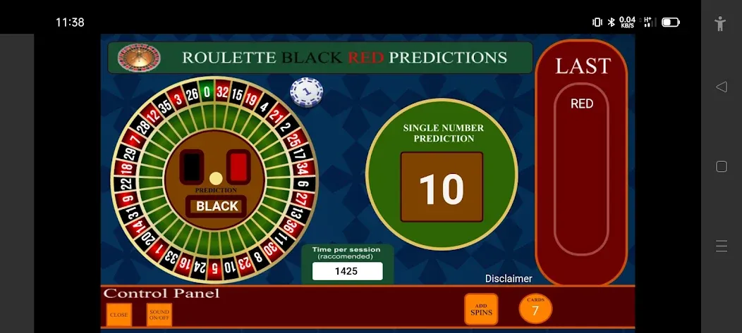 Roulette Black Red Calculator Mod APK Все премиум функции разблокированы — Скачать на Андроид — скриншот 2