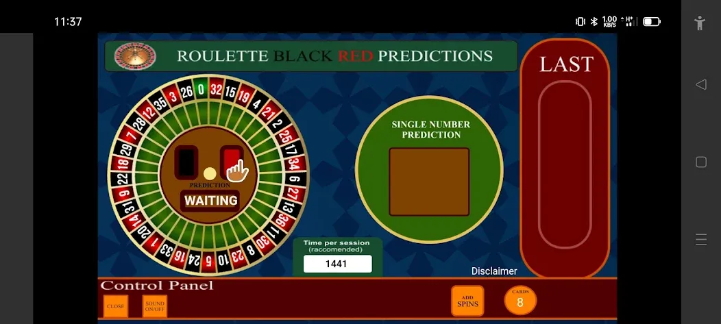 Roulette Black Red Calculator Mod APK Все премиум функции разблокированы — Скачать на Андроид — скриншот 3