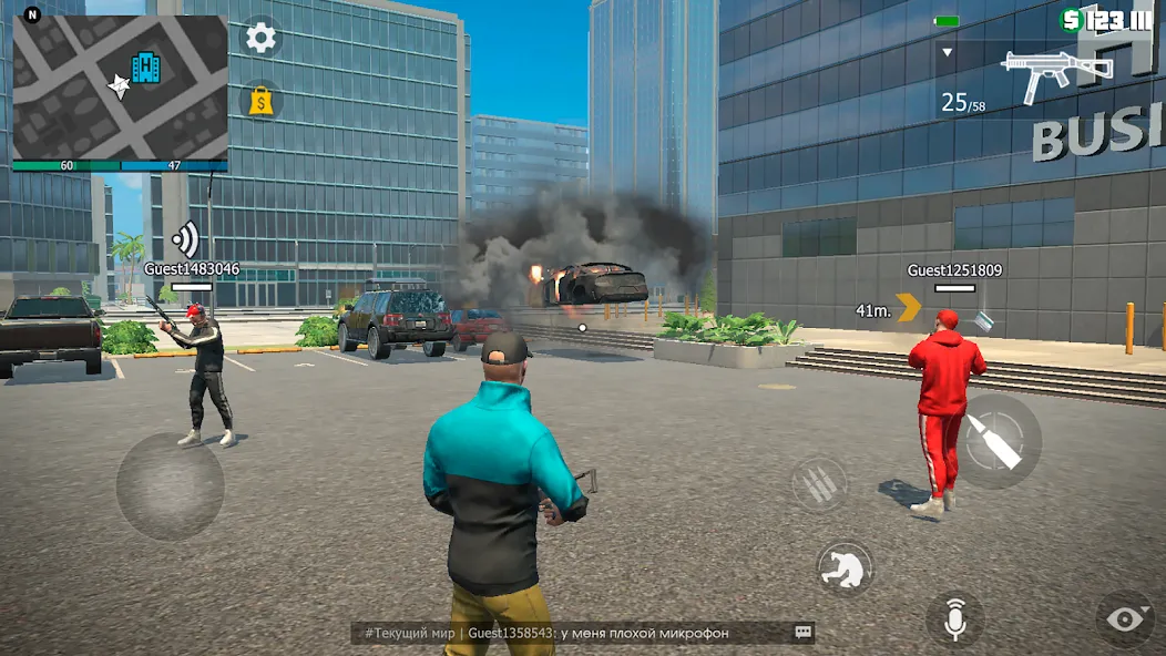 Grand Criminal Online: Sandbox MOD APK — Много денег — скриншот 4