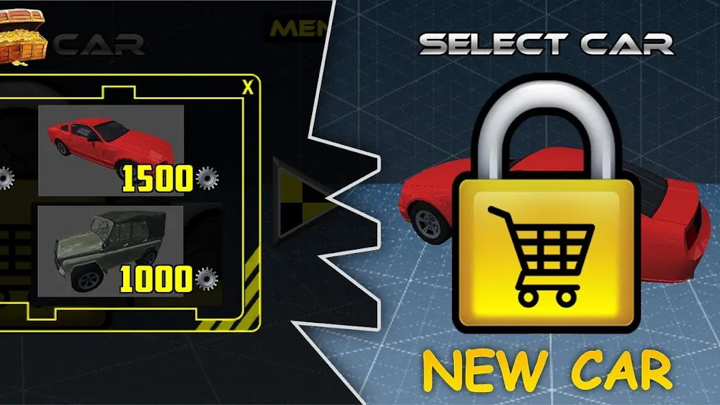 Car Crash Test Simulator MOD APK на Android — Много денег — скриншот 4 Car Crash Test Simulator MOD APK на Android — Много денег — скриншот 4