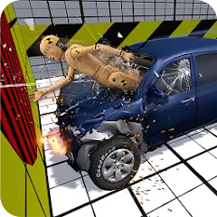 Car Crash Test Simulator MOD APK на Android — Много денег