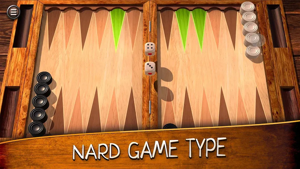 Скачать Backgammon на Андроид — Все доски и фишки разблокированы — скриншот 2