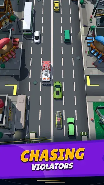 Traffic police simulator на Андроид — Мод Много денег — скриншот 4 Traffic police simulator на Андроид — Мод Много денег — скриншот 4