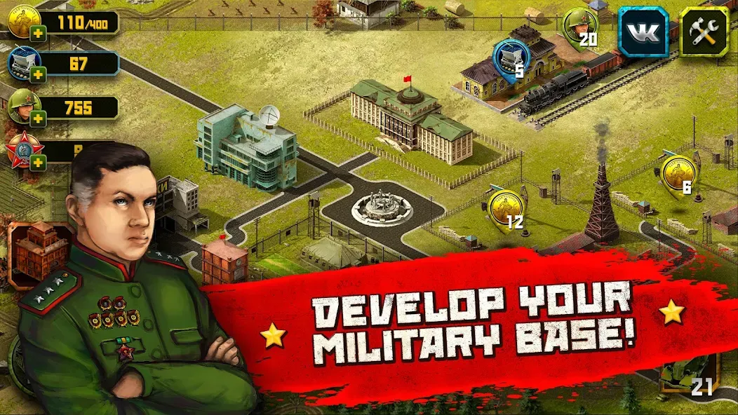 Скачать Second World War на Android — Много денег и ресурсов — скриншот 4