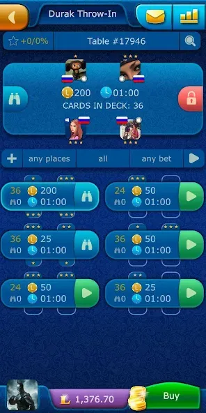 Durak LiveGames online (Мод Много денег) — скриншот 3