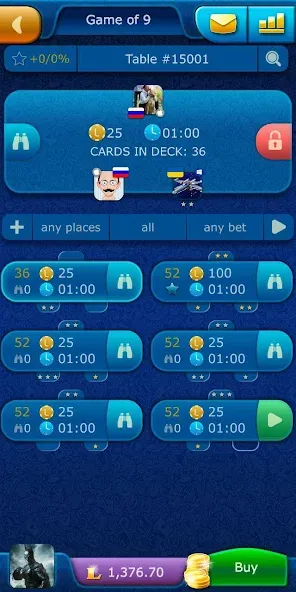 Joker LiveGames online на Андроид — Мод Много денег и VIP статус — скриншот 3
