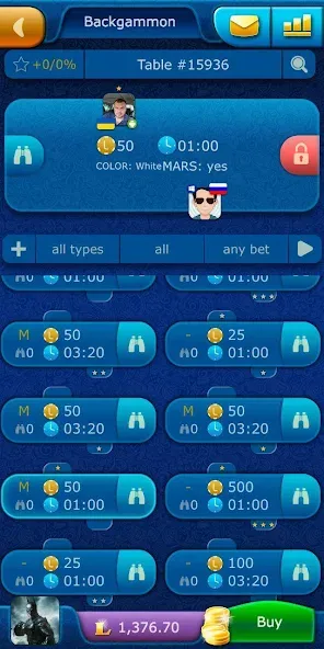 Скачать Backgammon LiveGames online — Много золота и отключена реклама — скриншот 4