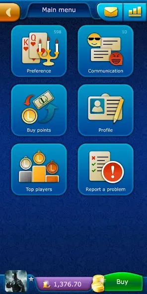 Preference LiveGames online MOD APK на Android — Много денег и золота — скриншот 1