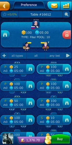 Preference LiveGames online MOD APK на Android — Много денег и золота — скриншот 3
