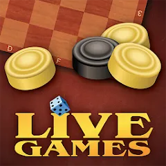 Checkers LiveGames online (Мод Много денег и без рекламы)