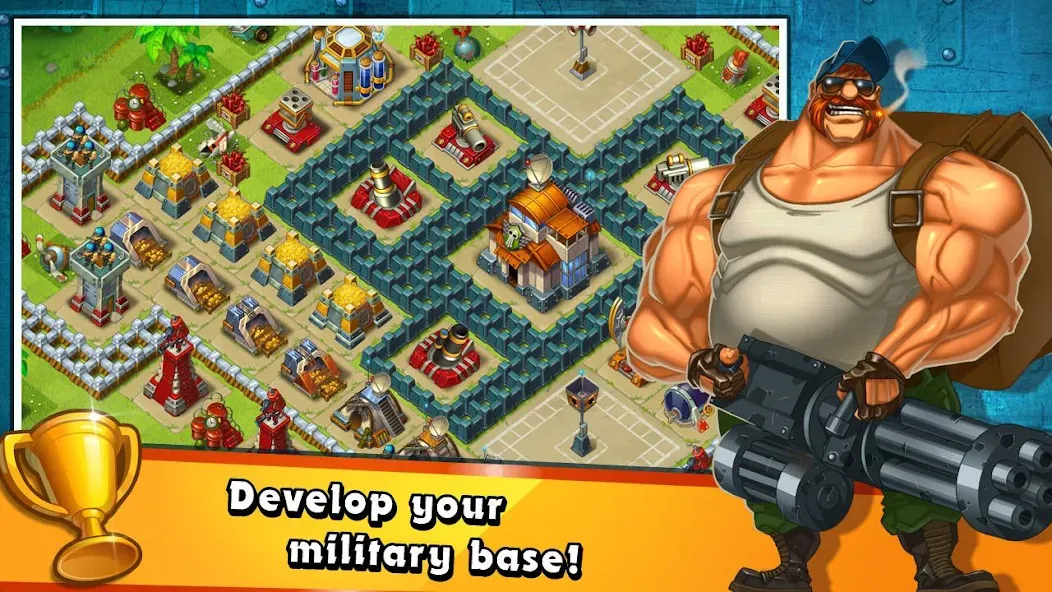 Скачать Jungle Heat: War of Clans — Бесконечные кристаллы и ресурсы — скриншот 4