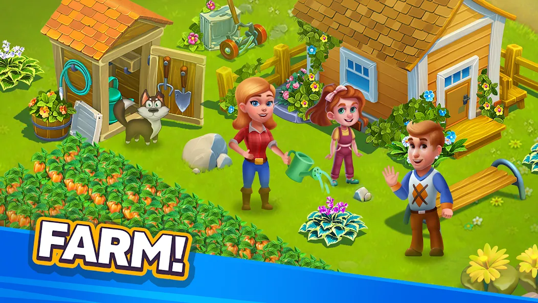 Скачать Golden Farm на Android — Много денег — скриншот 3