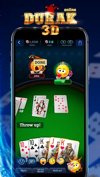 Скачать Durak Online 3D — Последняя версия (Все карты открыты) — скриншот 1