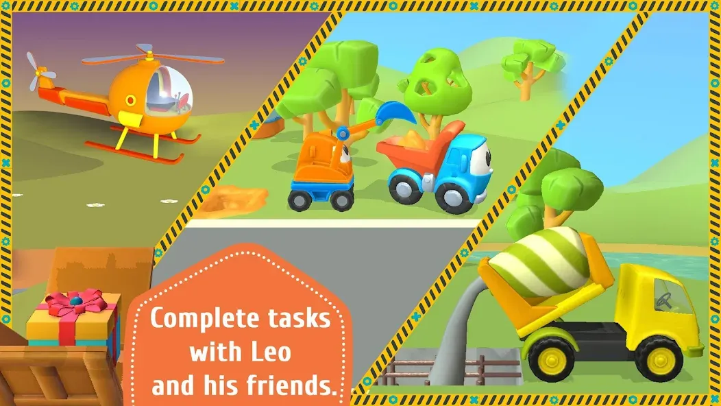 Leo and Cars: games for kids на Андроид — Мод Все открыто — скриншот 3