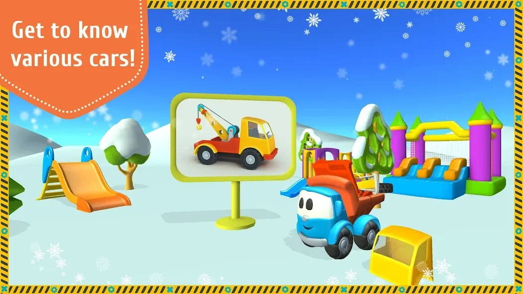 Leo and Cars: games for kids на Андроид — Мод Все открыто — скриншот 4