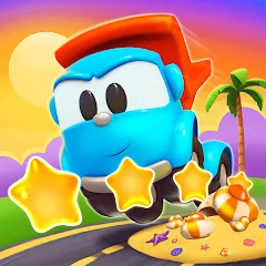 Скачать Leo Runner: car games for kids (Мод: Все машины разблокированы) на Андроид