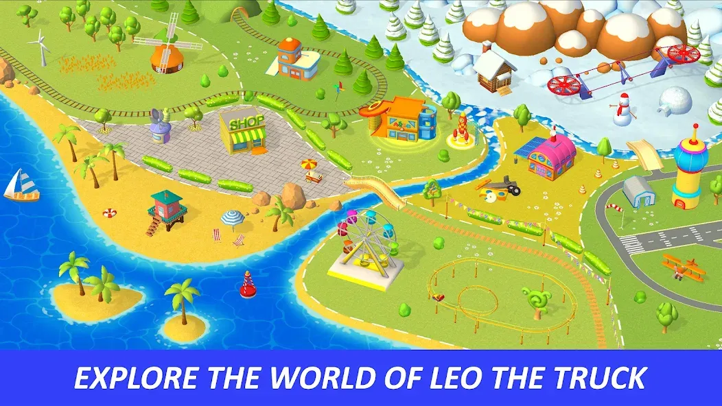 Скачать Leo's World: toddler adventure на Андроид — Все открыто — скриншот 1
