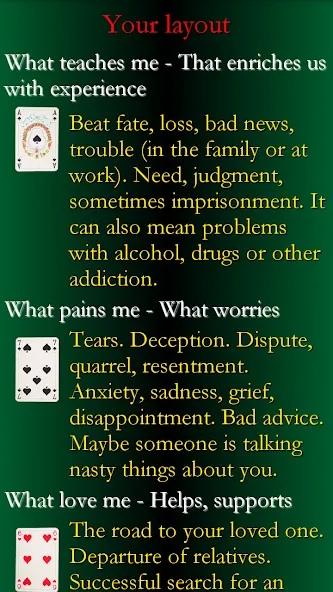 Gypsy fortune-telling — Без рекламы — скриншот 3