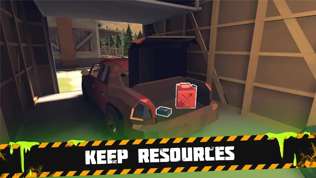 Скачать взломанную Bunker: Zombie Survival Games — Много денег и бессмертие — скриншот 4