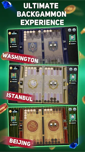 Скачать Backgammon Tournament — Много денег и без рекламы — скриншот 2