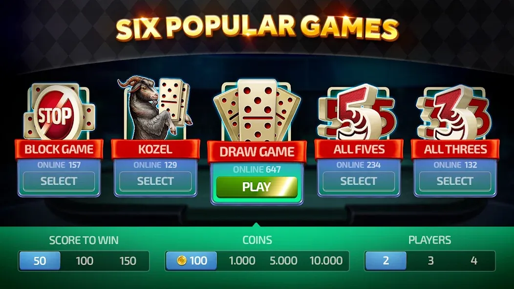 Domino - Dominos online game MOD APK — Много денег — скриншот 3
