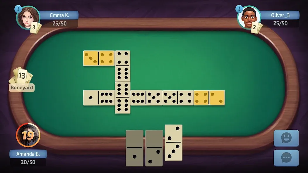 Domino - Dominos online game MOD APK — Много денег — скриншот 5