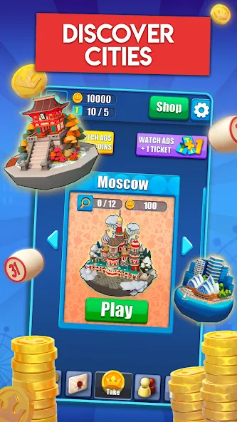 Russian Loto online — Много денег и без рекламы — скриншот 3 Russian Loto online — Много денег и без рекламы — скриншот 3