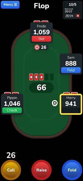 Скачать Digital Poker Chips (Мод: Много денег) на Андроид — скриншот 1