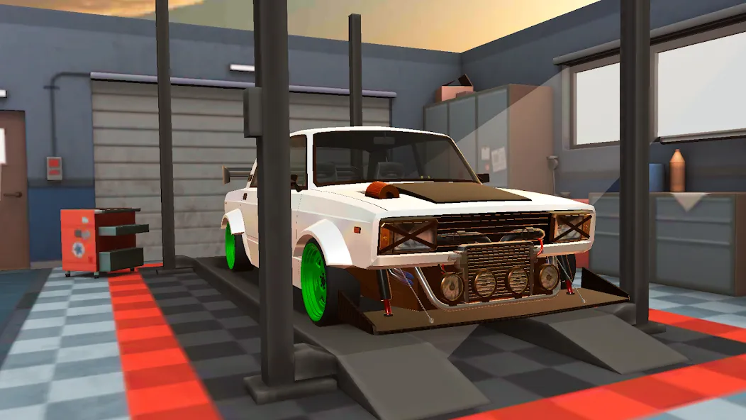 Скачать Turbo VAZ: Traffic Racer — Много денег — скриншот 1