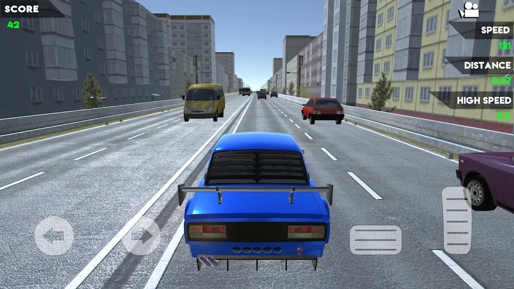 Скачать Turbo VAZ: Traffic Racer — Много денег — скриншот 3