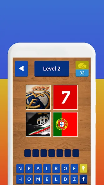 Скачать 4 Pics 1 Footballer на телефон — Много денег — скриншот 5