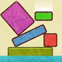 Скачать Drop Stack Block Stacking Game — Модификация Много денег