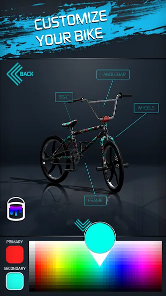 Скачать Touchgrind BMX 2 MOD APK — Много денег — скриншот 2 Скачать Touchgrind BMX 2 MOD APK — Много денег — скриншот 2
