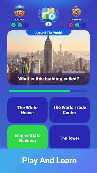 QuizDuel! Quiz & Trivia Game MOD — Все ответы правильные на Андроид — скриншот 2