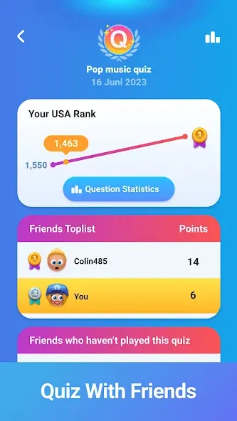 QuizDuel! Quiz & Trivia Game MOD — Все ответы правильные на Андроид — скриншот 5