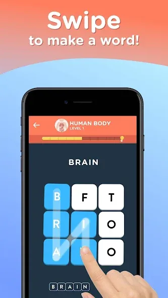 WordBrain 2 - word puzzle game на Андроид — Все уровни разблокированы — скриншот 3