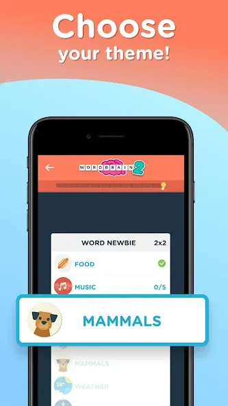 WordBrain 2 - word puzzle game на Андроид — Все уровни разблокированы — скриншот 5