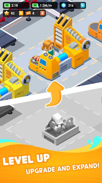 Seafood Inc - Tycoon, Idle на Андроид — Много денег — скриншот 5