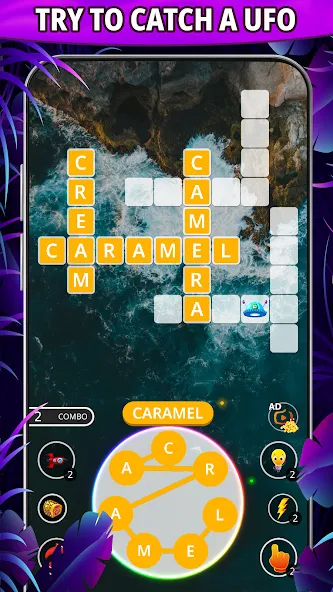 Скачать Word connect: word search game на телефон — Много подсказок — скриншот 1 Скачать Word connect: word search game на телефон — Много подсказок — скриншот 1