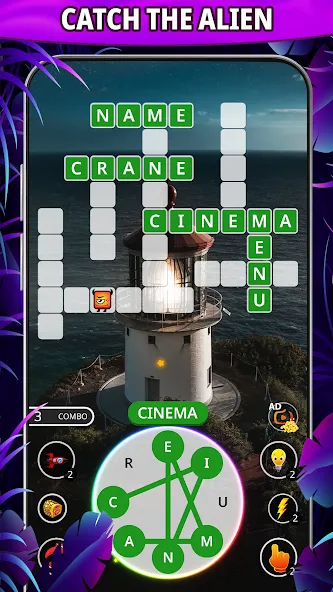 Скачать Word connect: word search game на телефон — Много подсказок — скриншот 3 Скачать Word connect: word search game на телефон — Много подсказок — скриншот 3