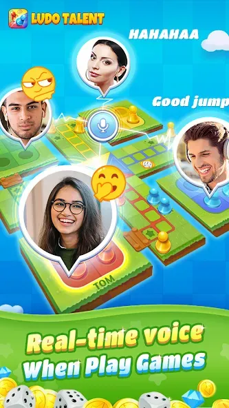 Скачать Ludo Talent - Game & Chatroom — Последняя версия (Много денег и без рекламы) — скриншот 2