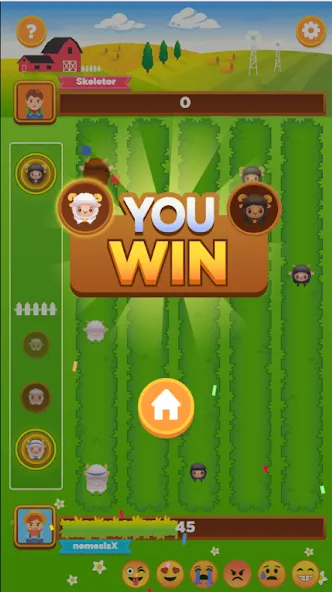 Взломанная Sheep Battle на Андроид — Много денег и кристаллов — скриншот 5