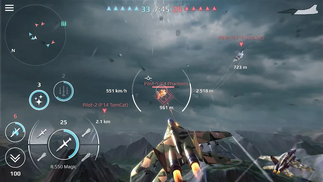 Скачать Sky Combat: War Planes Online на телефон — Много денег и бессмертие — скриншот 1 Скачать Sky Combat: War Planes Online на телефон — Много денег и бессмертие — скриншот 1