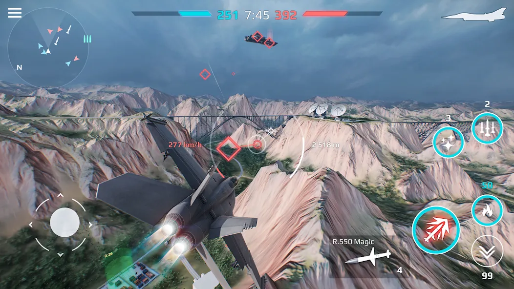 Скачать Sky Combat: War Planes Online на телефон — Много денег и бессмертие — скриншот 2 Скачать Sky Combat: War Planes Online на телефон — Много денег и бессмертие — скриншот 2